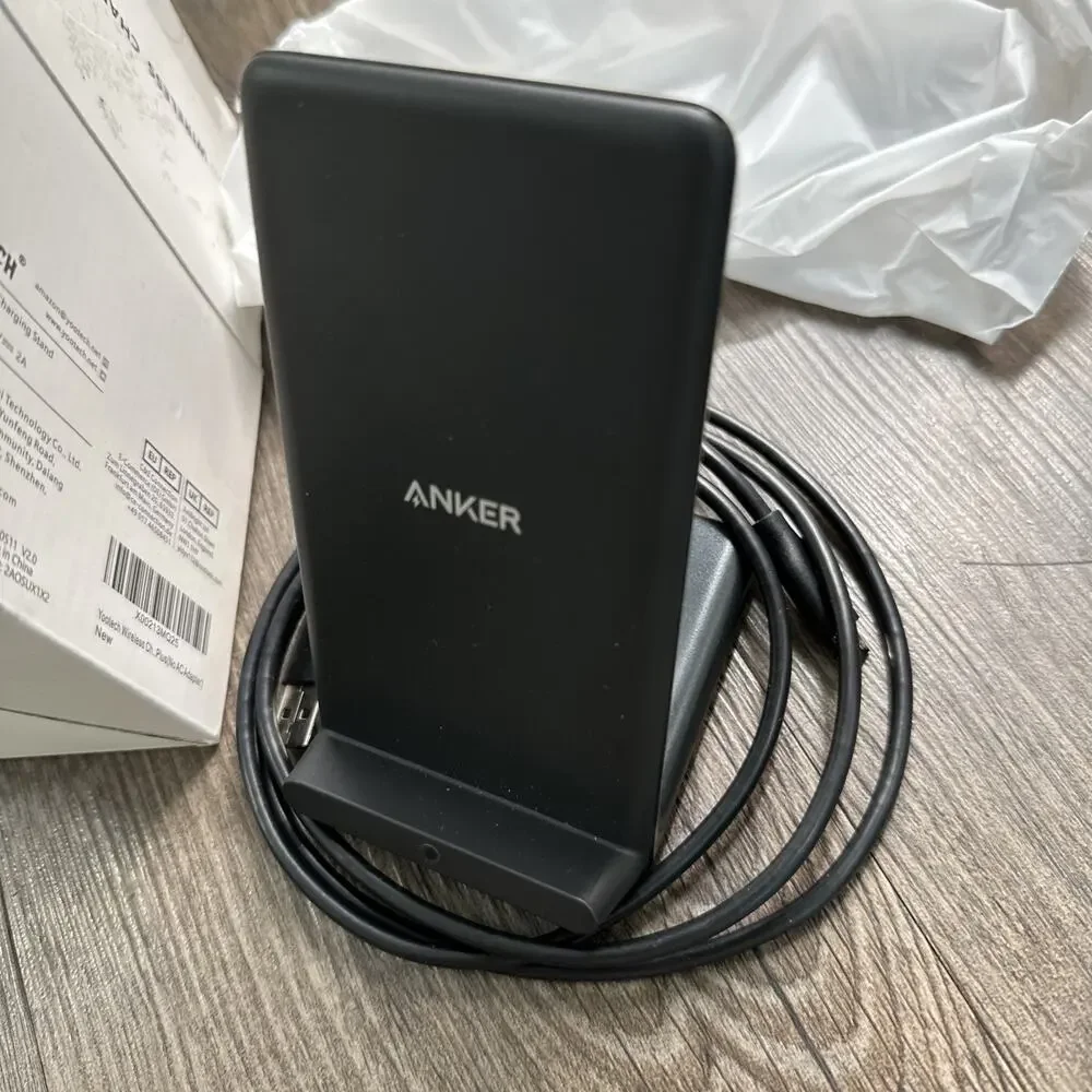 Anker PowerWave 10 A2524 Qi Charger iPhone Android Wireless 10W